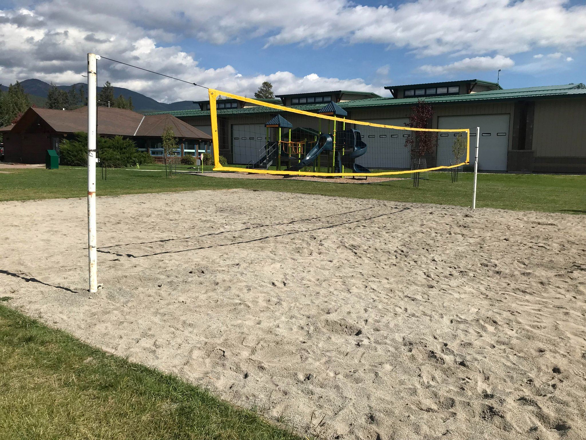 Volleyball court