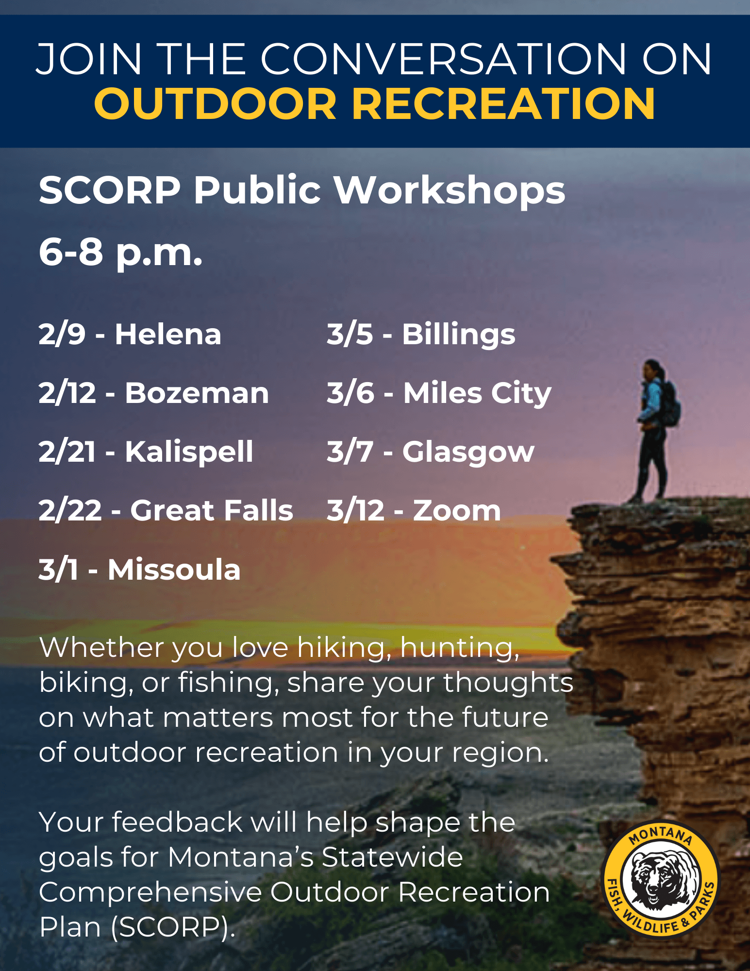 SCORP Workshops Flyer