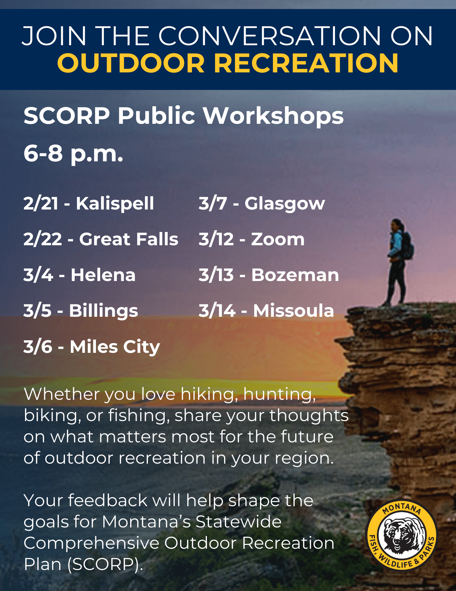 SCORP Workshops Flyer