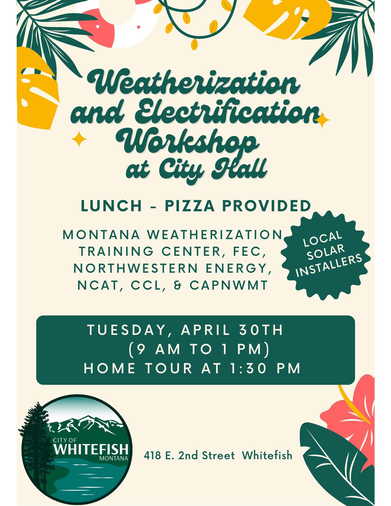 April 30th Workshop Poster