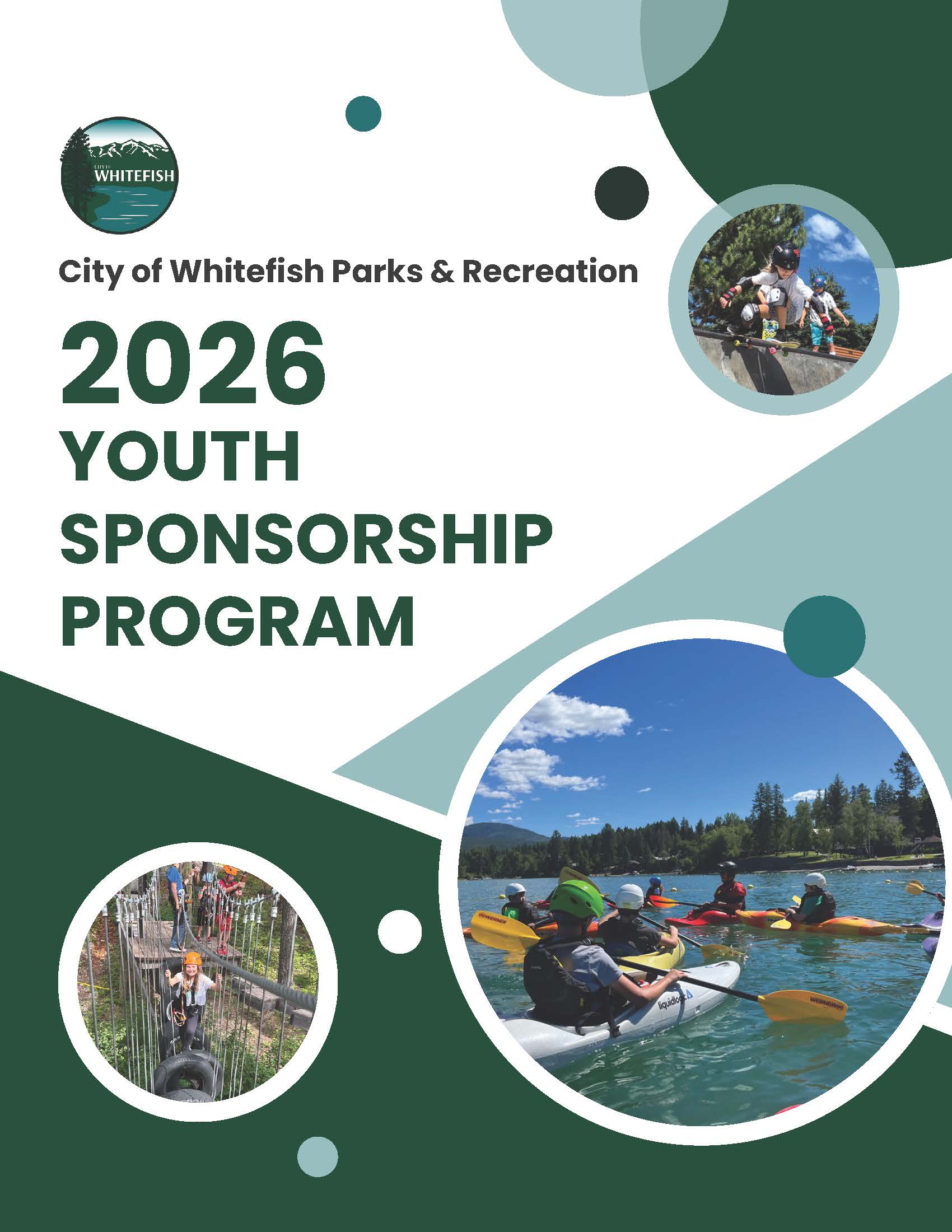 Youth Sponsorship Front Page