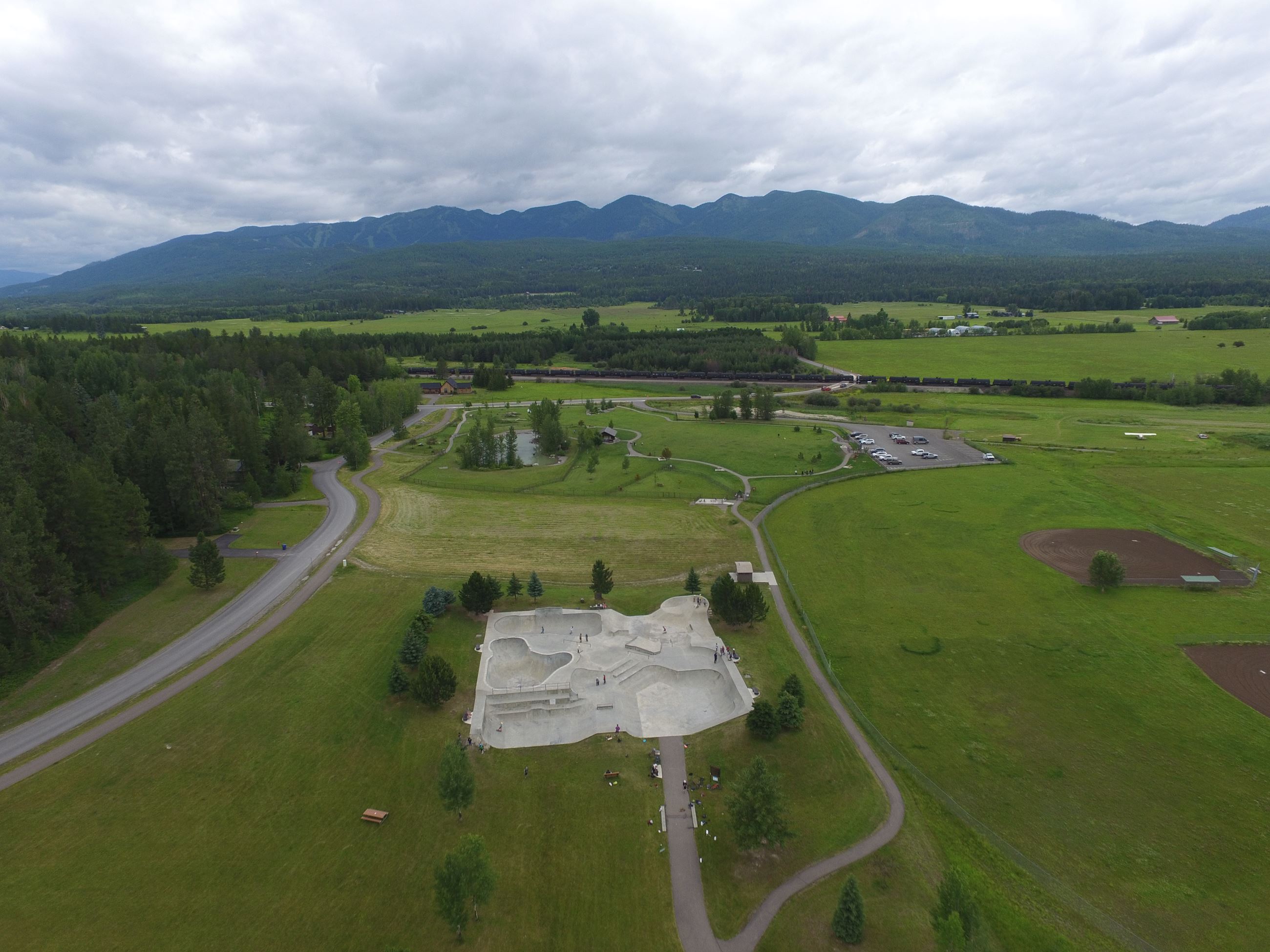 Skatepark and Dog Park